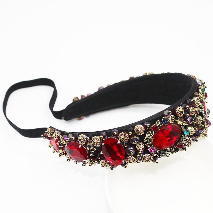 Baroque Fashion Heavy Industry Luxury Headband