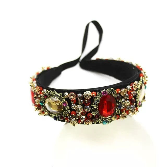 Baroque Fashion Heavy Industry Luxury Headband