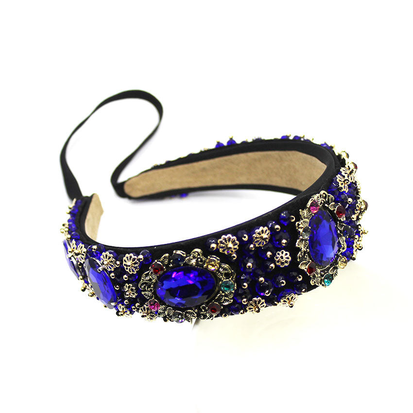 Baroque Fashion Heavy Industry Luxury Headband