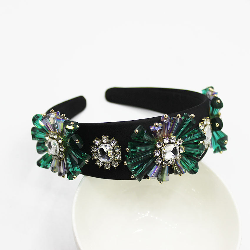 Baroque Fashion Heavy Industry Luxury Headband