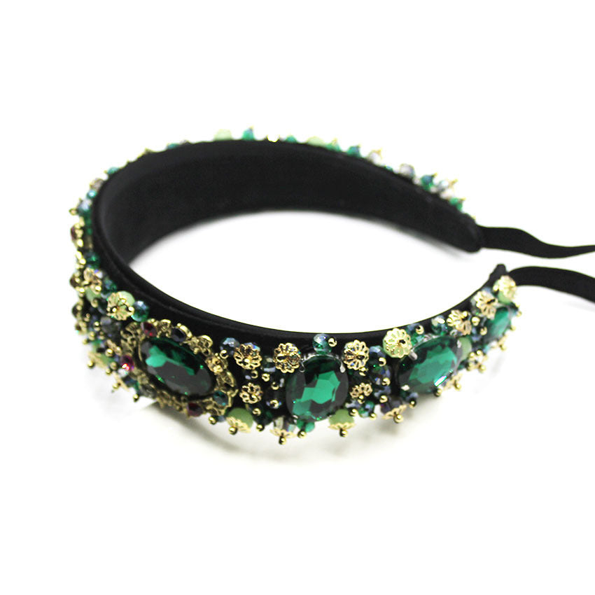 Baroque Fashion Heavy Industry Luxury Headband