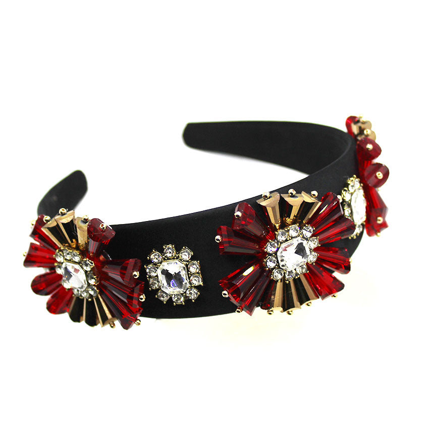 Baroque Fashion Heavy Industry Luxury Headband